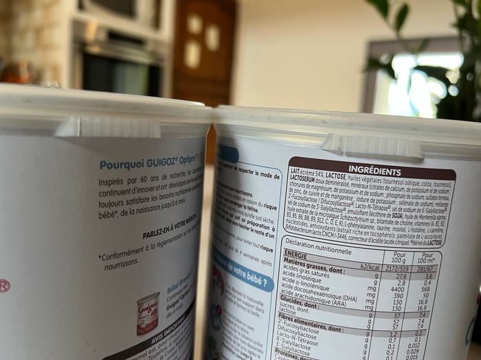 Lot de 2 lait Guigoz - photo numéro 3