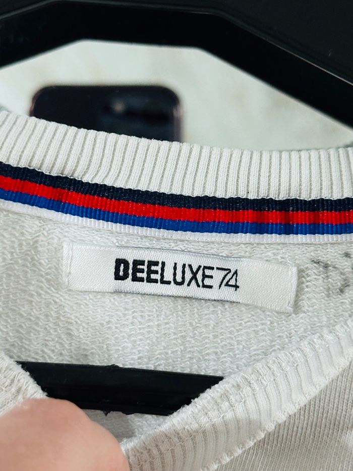 Sweat Deeluxe blanc cassé - 14 ans - Très bon état - photo numéro 6