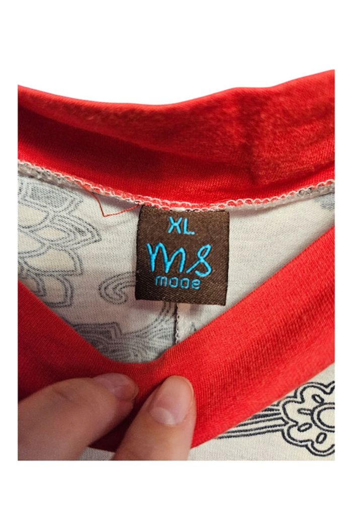 Blouse manches courtes T46 M&S mode - photo numéro 3