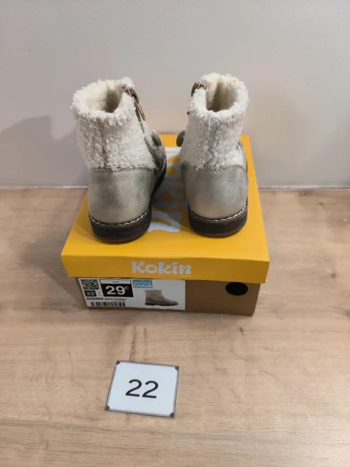 Botte doublé chaud T22 neuve - photo numéro 4