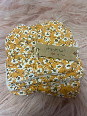 Lingettes en éponge bambou 