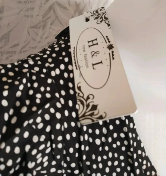 Magnifique robe d'été à pois femme neuve taille S/M 36 38 - photo numéro 8
