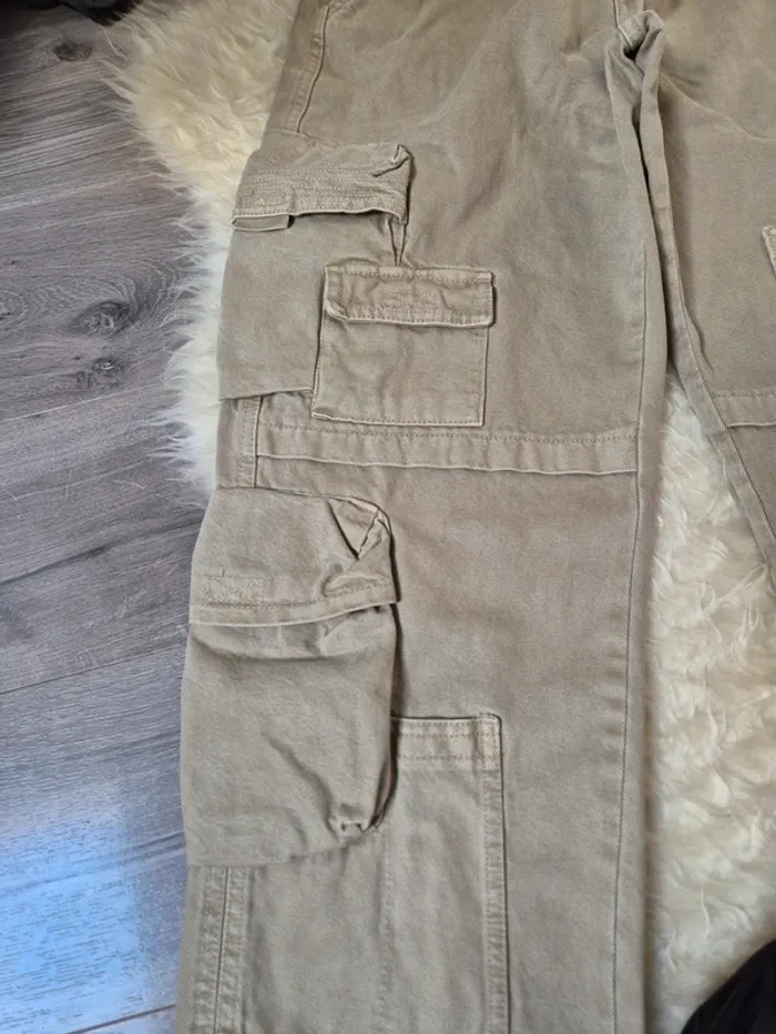 Pantalon baggy multifonction T. 36 Bershka - photo numéro 5