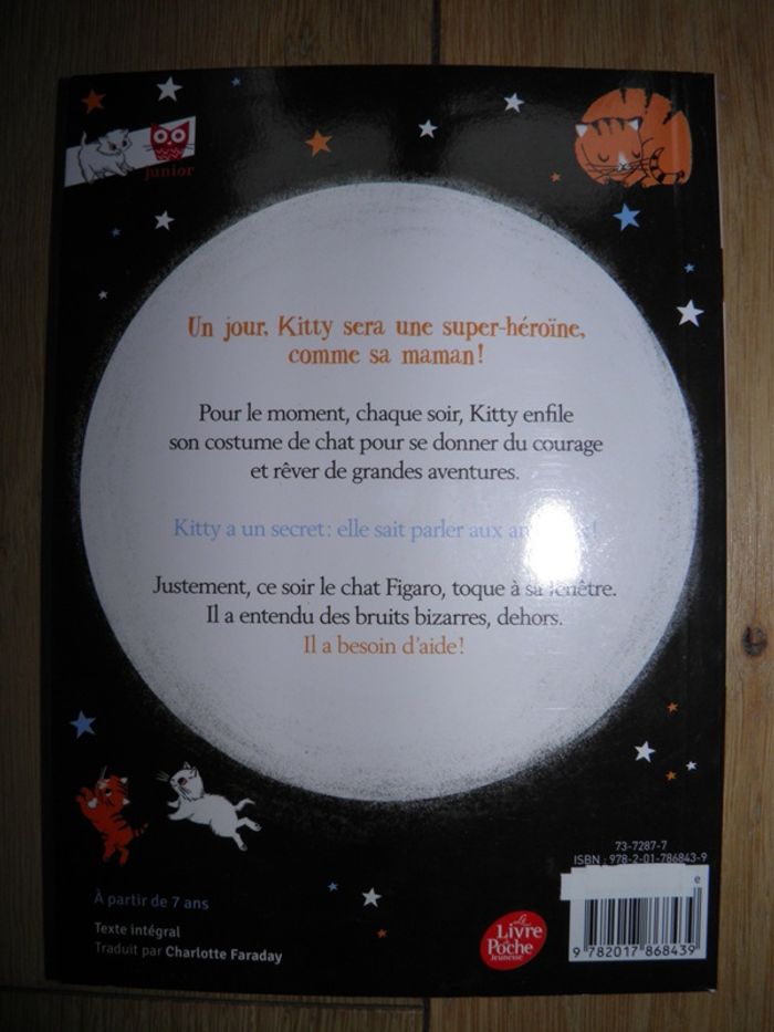 Roman Kitty - Tome 1: Au clair de la lune (Paula Harrison) NEUF - photo numéro 2