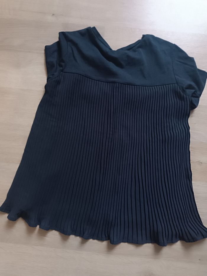 Tee-shirt manches longues voile dans le dos - photo numéro 3