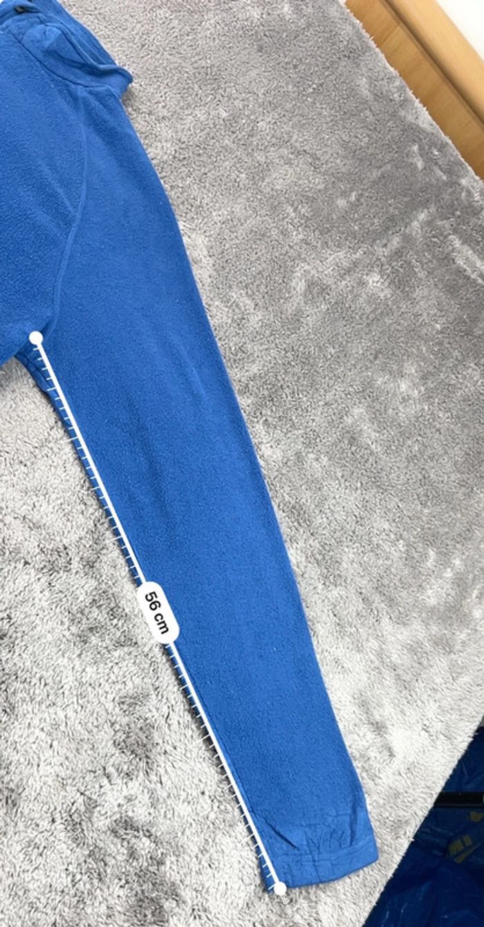 Pull polaire de sport Reebok bleu – Taille XL Homme Outdoor - photo numéro 5