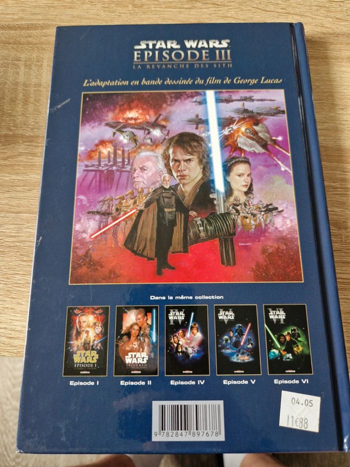 BD Star Wars la revanche des sith - photo numéro 2