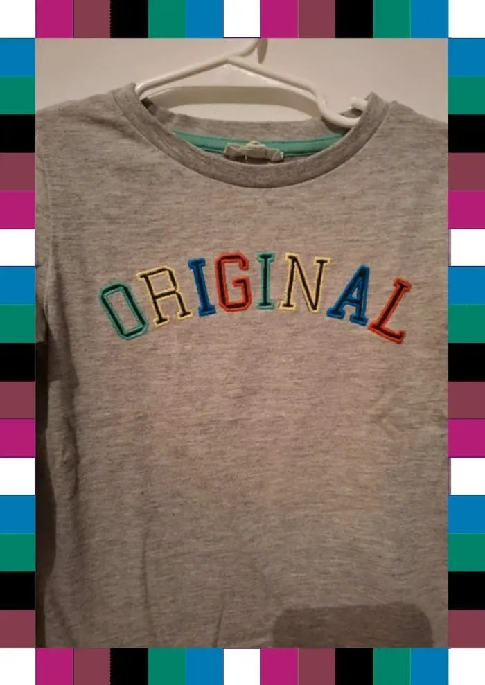 Tee-shirt manches longues 5 ans - photo numéro 2