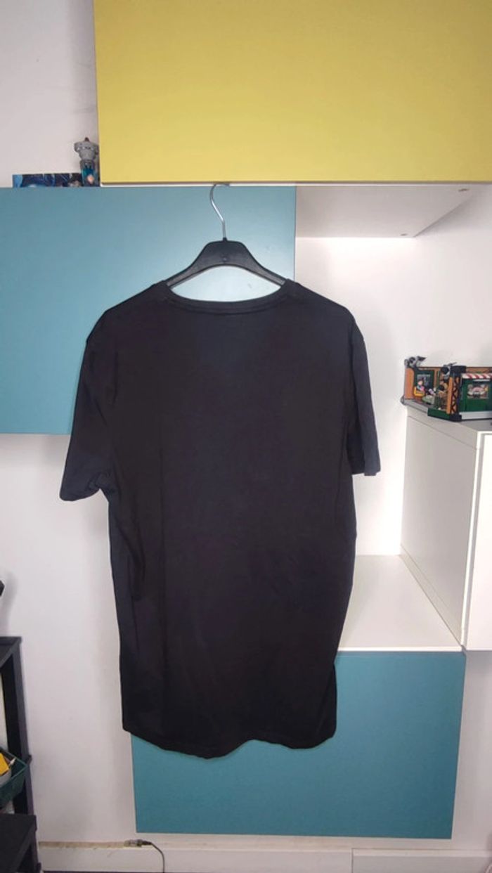 T-shirt noir Celio "Lab Product Clothing" Taille L - Style urbain moderne - photo numéro 2