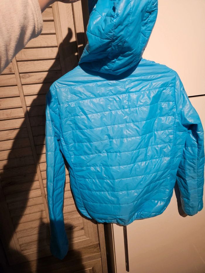 Manteau neuf avec étiquette bleu Fancyqube XL (taille plus du M/L) - photo numéro 5