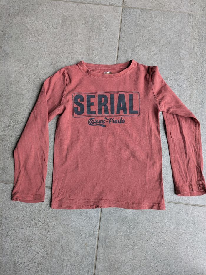 Tee shirt manches longues Kiabi 6 ans