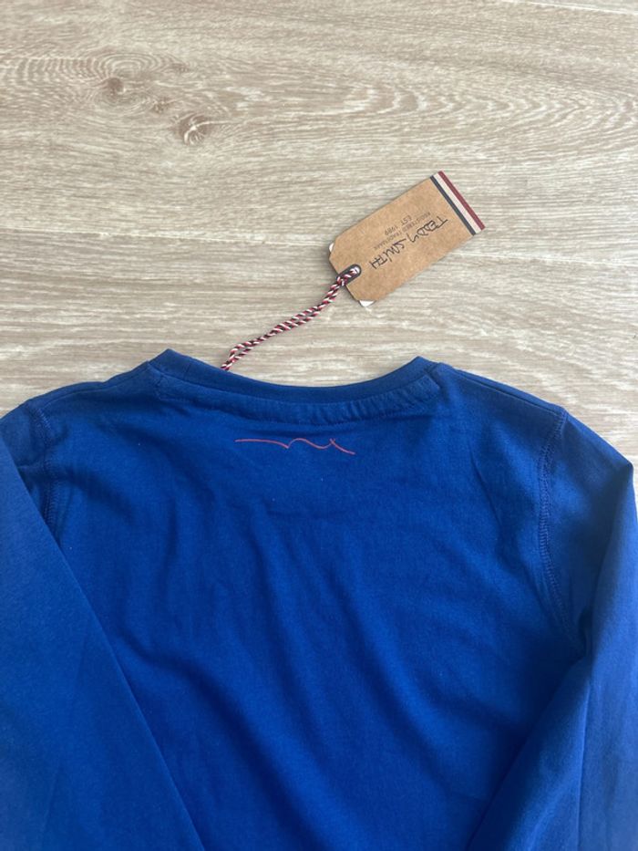 T-shirt à manches longues bleu roi Teddy Smith 8ans - photo numéro 4