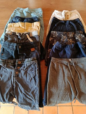 Lot pantalons 12 mois