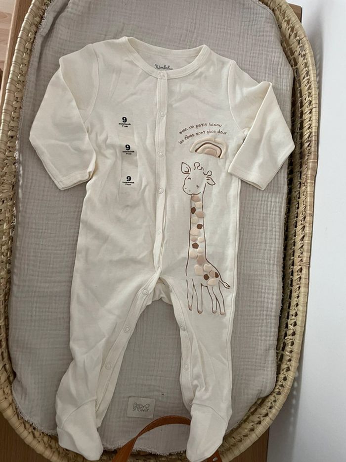 Pyjama léger en coton 9 mois kimbaloo