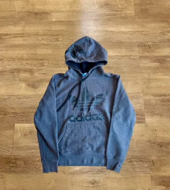 Sweat à capuche adidas gris taille S