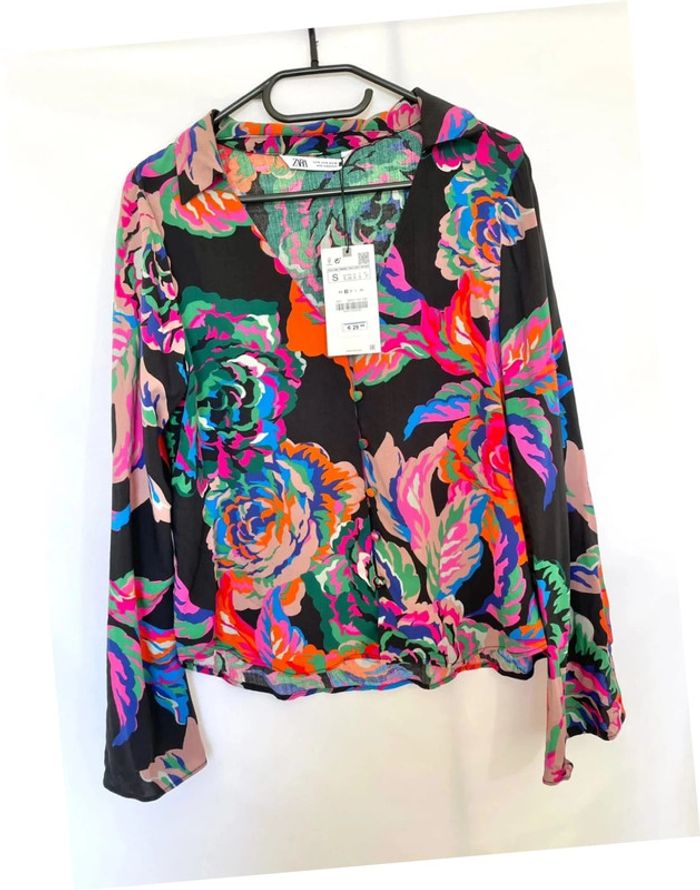Blouse Zara taille S - photo numéro 2