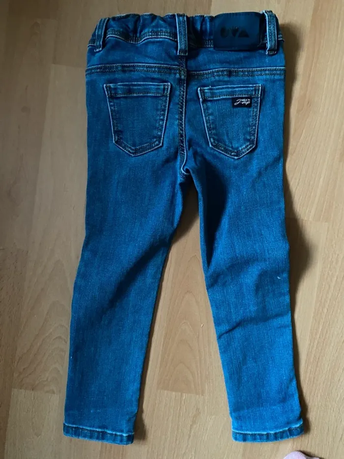 Pantalon jeans Super Skinny TAO Taille 2-3 ans - 86-96 cm - photo numéro 2