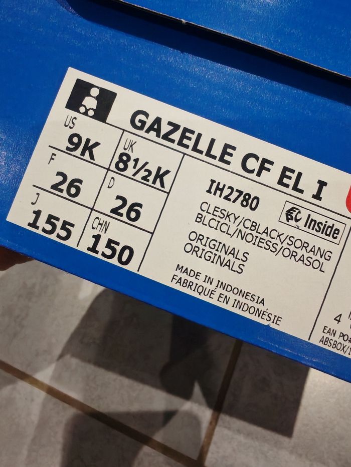 Baskets Gazelle - photo numéro 8