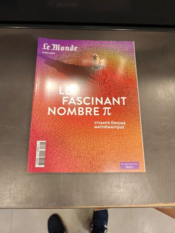 Le monde hs : le nombre PI neuf