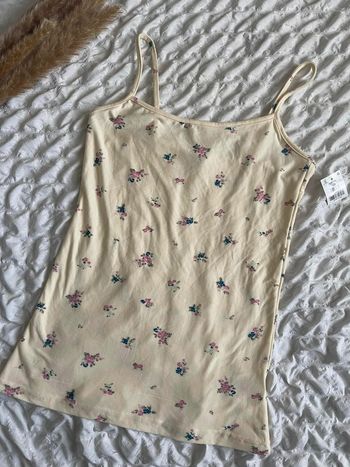Débardeur fleurie