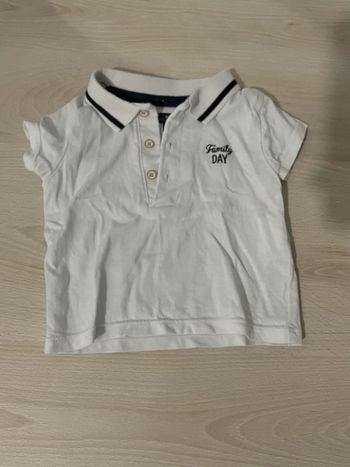 Polo blanc