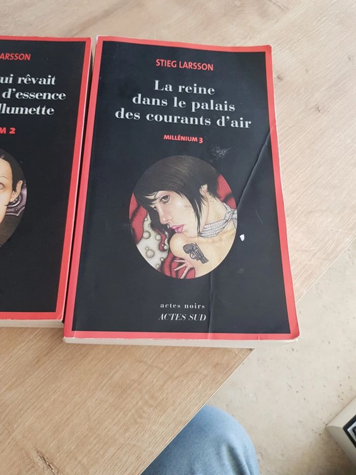 2 tomes de la trilogie culte Milénium - Stieg Larsson - photo numéro 3