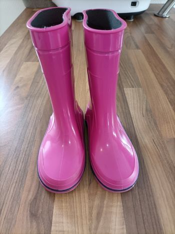 Bottes de pluie roses 24-25