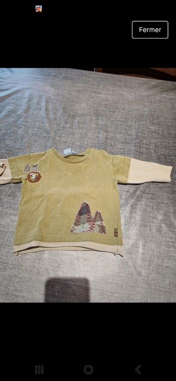 Tee-shirt Mickey manche longues