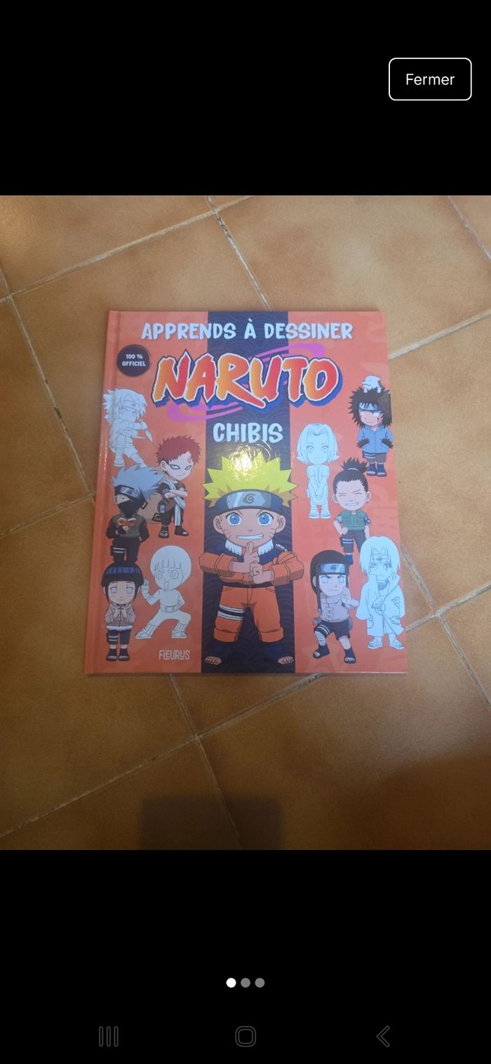 Livre naruto neuf