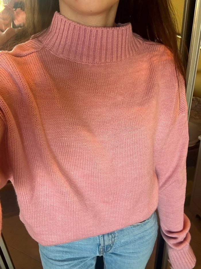 Pull rose femme - photo numéro 3