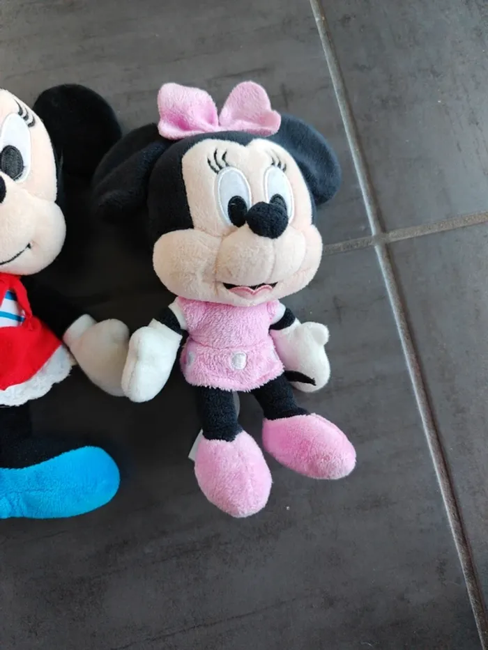2 peluches Minnie - photo numéro 2