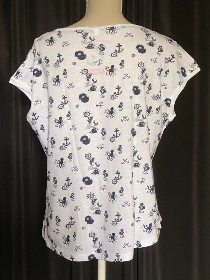 T-shirt motifs marins - photo numéro 3