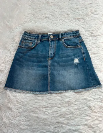 Jupe en jeans Zara