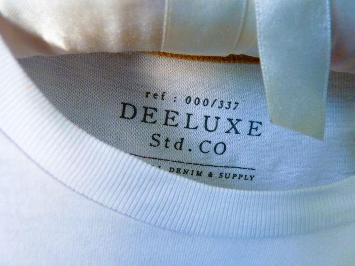 T-shirt garçon Deeluxe 12 ans blanc pilote manches courtes TBE - photo numéro 2