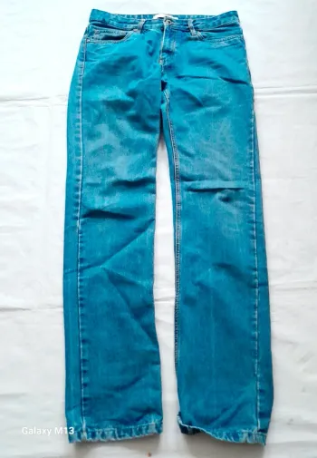 Jean homme bleu La Halle taille 38