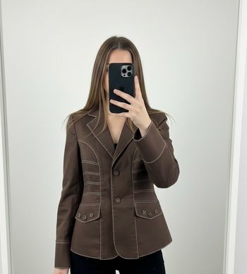 Blazer Marron Christine Laure 