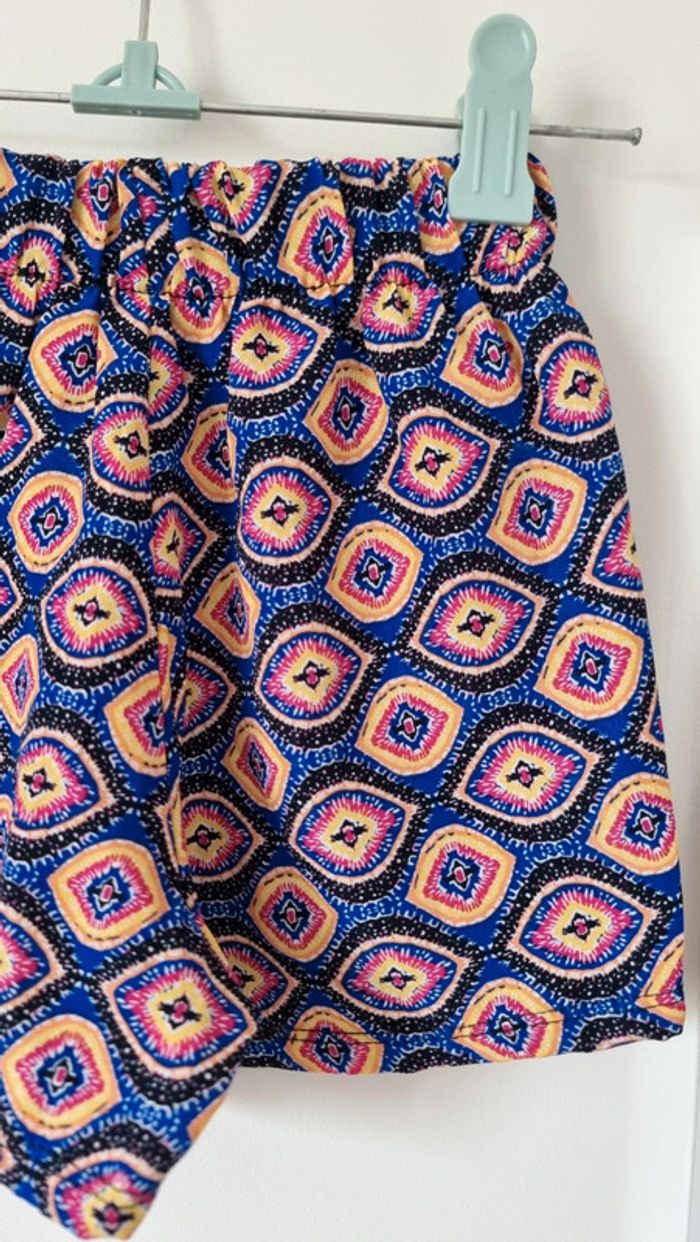 Short fluide avec motif, léger taille 3ans - photo numéro 4
