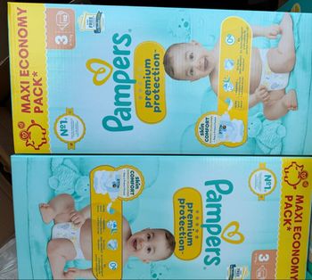 Couches Pampers taille 3 premium protection