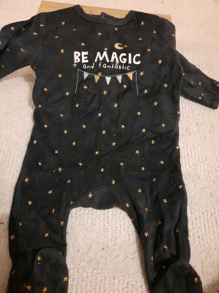 Pyjama bebe velours