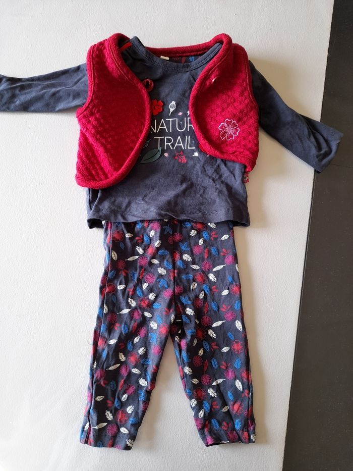 Lots ensembles/haut/leggings 3 mois - photo numéro 4