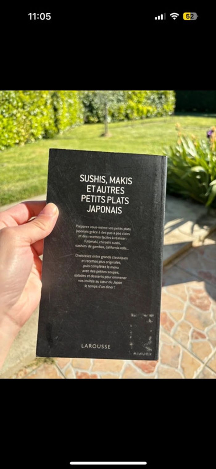 Livre recette sushis, makis - photo numéro 2