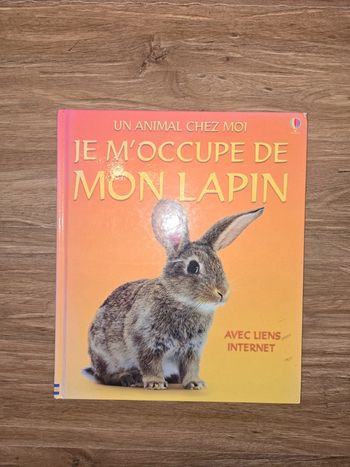 Livre "Je m'occupe de mon lapin"