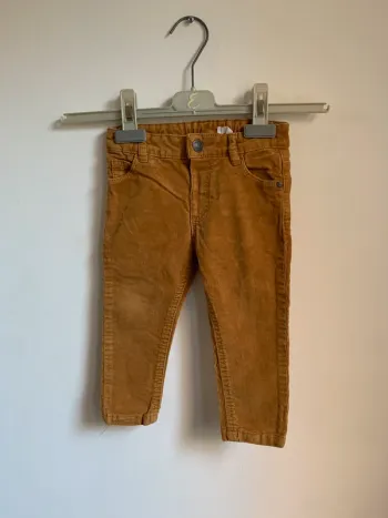 Pantalon velours camel – Lft Baby – 12/18 mois