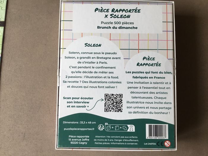 Puzzle Pièce Rapportée - photo numéro 2