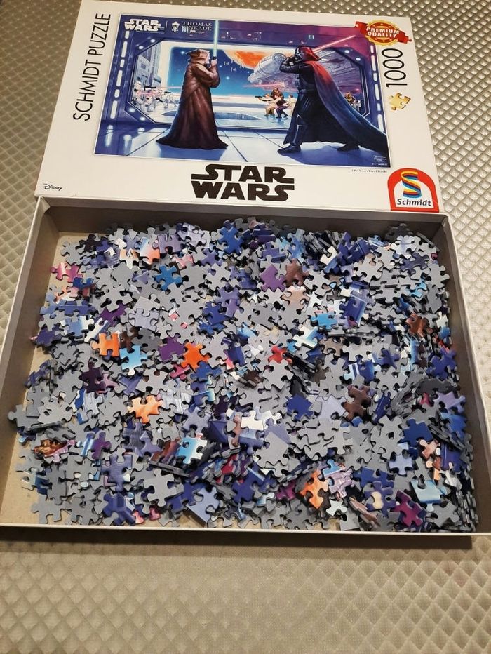 Puzzle Schmidt Star Wars 1000 pièces – Thomas Kinkade - photo numéro 2