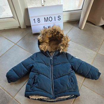 Manteau chaud 18 mois