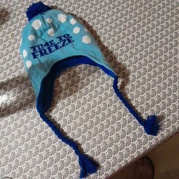 Bonnet pompons enfant u