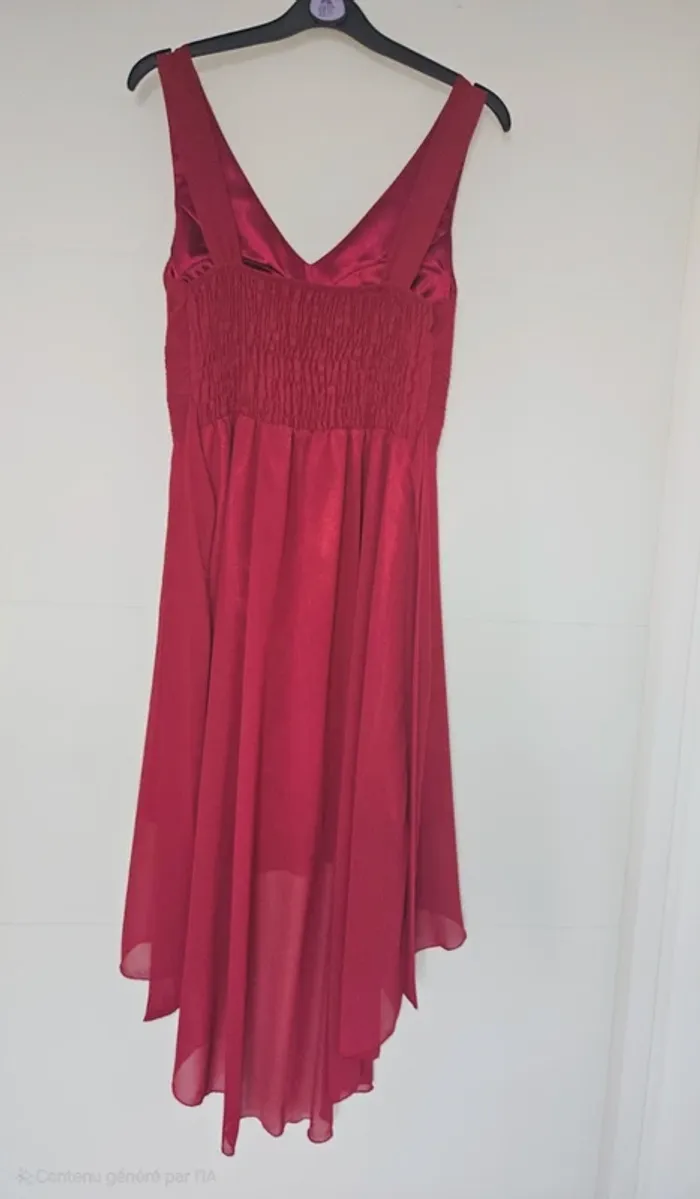 Robe rouge taille M/L - photo numéro 5