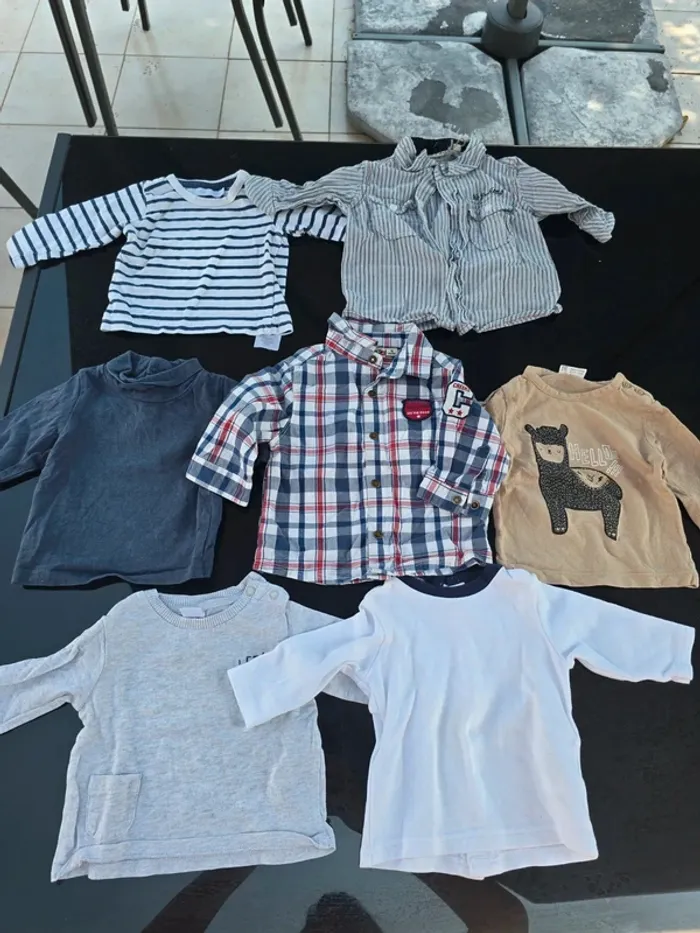 Lot 41 vêtements garçon 3 mois - photo numéro 7