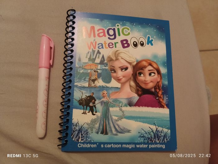 Water book reine des neiges